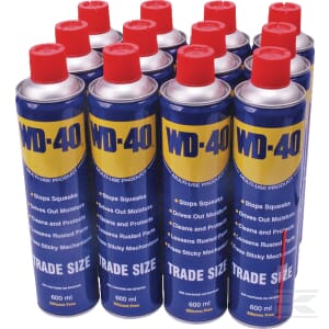 Wd40 Multi Spray Bulk Pack 12x 600ml Kramp