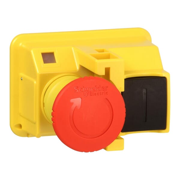 Bouton poussoir“coup de poing” vue 2