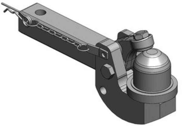 Pièce d'attelage K80 vue 2