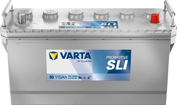 Batterie 12V 110Ah 850A I6 VARTA Promotive SLI — réf. 610050085