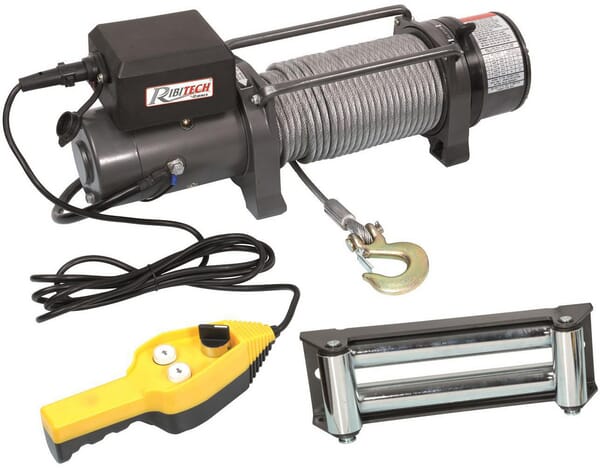 Elektrický naviják 12 V, 1100/4000 kg