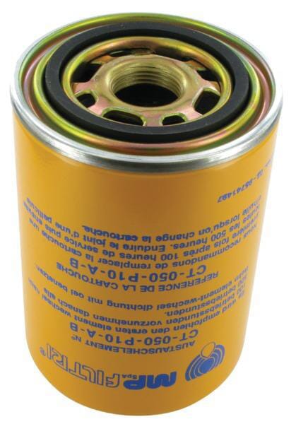 Filtrační vložky typu CT pro šroubovací filtry MST