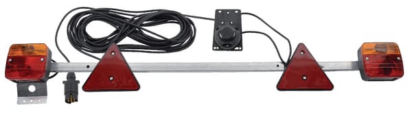 Panneau lumineux 12V 1-1,6m, câble 12m, fiche 7 broches avec prise 7 broches — réf. LA91270KR