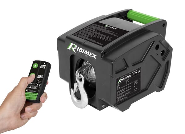 Elektrický naviják 12 V, 900 kg