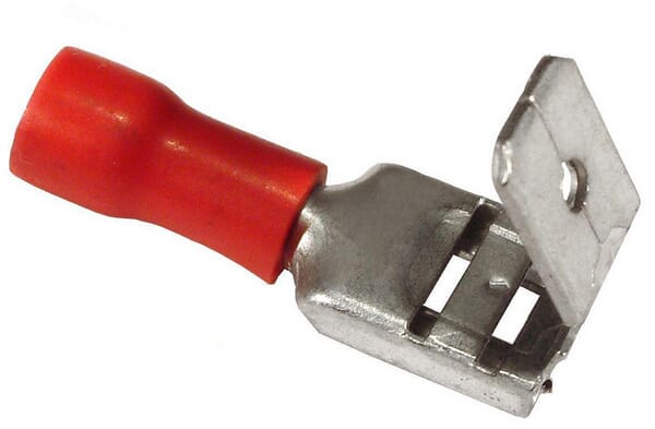 Cosse Male/Fem L. Rouge 6.4 mm (x50) · réf. VLC2415