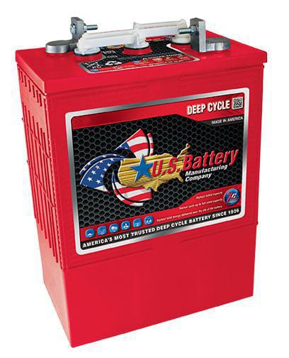 Batterie de loisir 6V - 385Ah/C20, Deep Cycle Wet, U.S. Battery · réf. PB6350