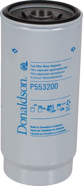 Filtre à carburant séparateur d'eau — réf. P553200