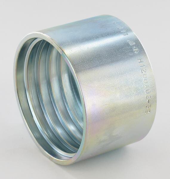 Jupe à sertir Ø77x48,5mm DN50 acier / zingué Alfagomma · réf. SFAD250
