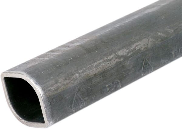 Tube profilé extérieur 0a, couleur citron, diamètre 39 x 30 x 2,8 mm, longueur : 800 mm · réf. 751215800