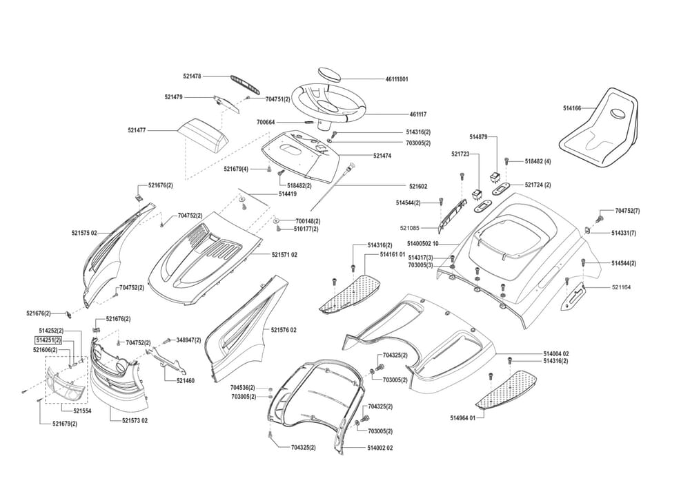 Karosérie pro AL-KO typ PowerLine T20-102HDE