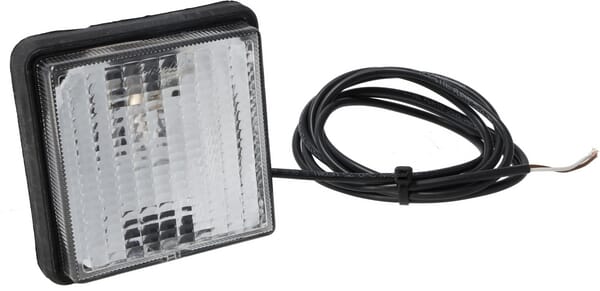 Feu de recul carré 12V SP/ 2.0m — réf. 3111457