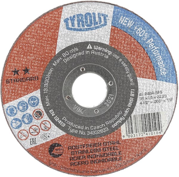Disque à couper 115x1,6x22,23mm A46R-BFS — réf. 34332833