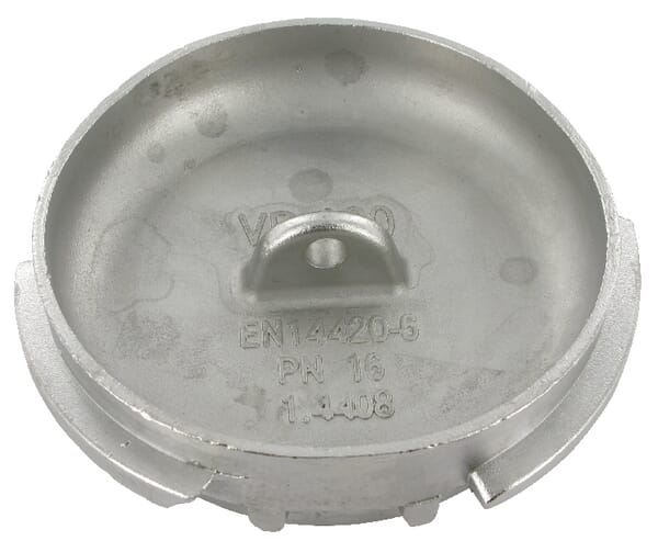 Uzavírací krytka cisternového vozu - typ VB - nerezová ocel