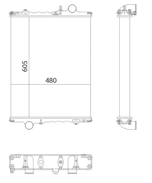 Radiateur JD vue 3