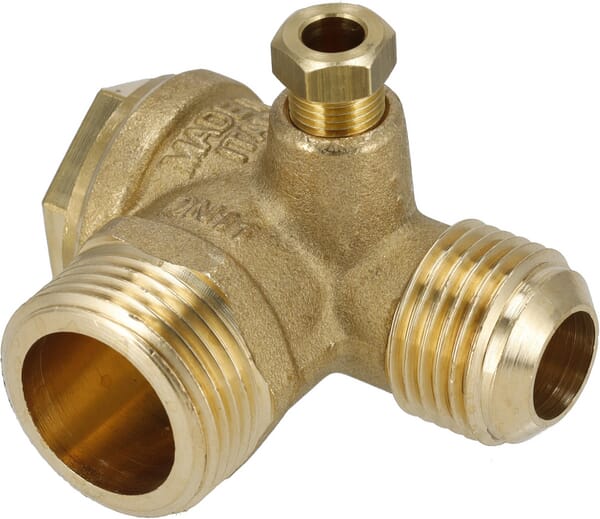 Zpětný ventil pravoúhlý