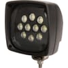 Work light LED, 57W, 5000lm, 140x140x159mm, Deutsch 2-pin, Spot beam, Kramp