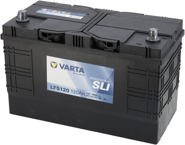Batterie 12V 120Ah 780A LFS120 VARTA Professional Starter · réf. 620147078