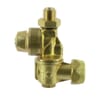 Braglia brass nozzle holders M76 with 1 connection and anti-drip valve