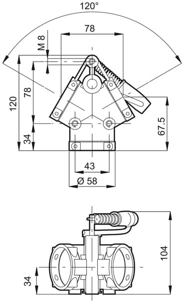 Vanne de deviation vue 5