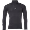 Woollen thermal shirt with collar and long sleeves Active