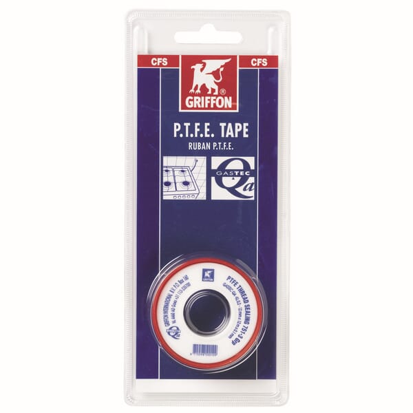 Ruban PTFE 12x0,1 mm 12 M blister, Griffon · réf. SP6304784