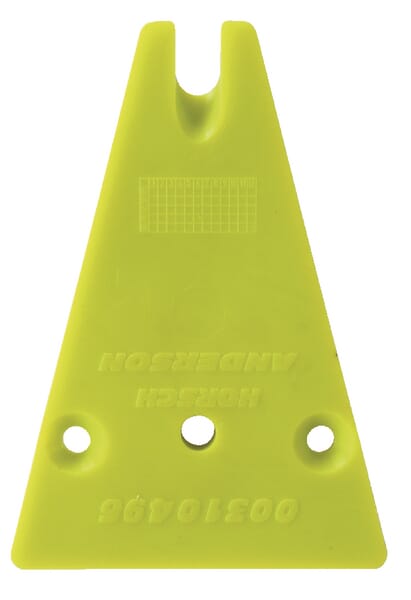 Plaque d'usure 170 mm plastique — réf. 00310496