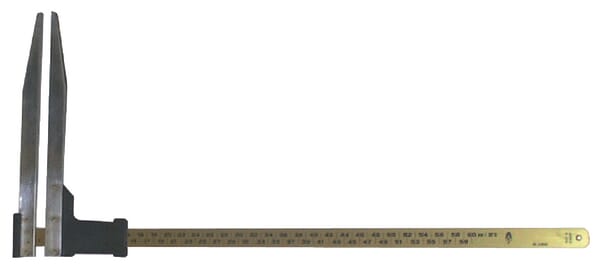 Hliníková posuvka cejchovaná