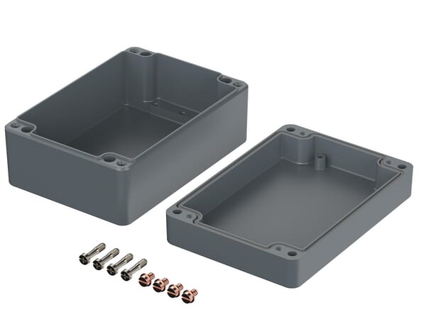 Boîtier en aluminium 140x200x9 vue 3
