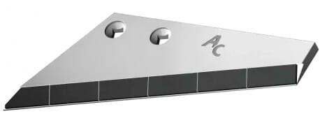Soc à ailettes G, carbure · réf. ADS9708G