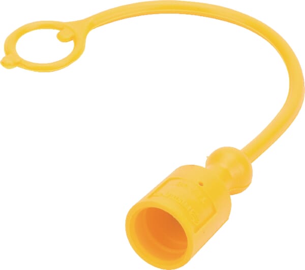 Bouchon jaune pour mâle ANV3/8 · réf. TFA38Y