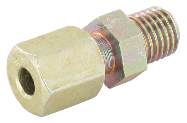 Raccord à visser mâle droit 4LL M8K 60° — réf. CLGEV4LL60M8K