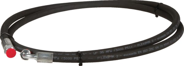 Flex. hydr. cpl. DN12.2500-90° · réf. DKLO13250090