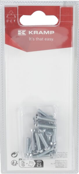 Vis tête fraisée M4 x 16mm (20) — réf. KR84416P20B
