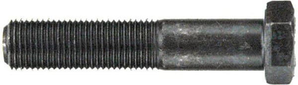Boulon hexagonal partiellement fileté 3/8 x 2 UNF noir — réf. 931382UNFBP001