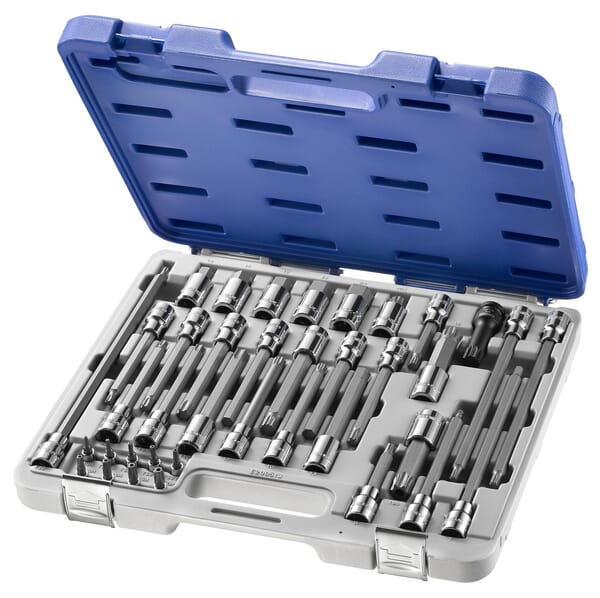 Coffret douilles tournevis 38p · réf. E200513