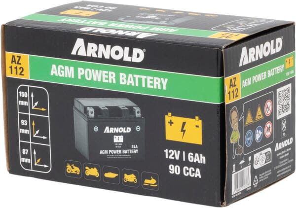 Batterie, 6 Ah, AGM, AZ112 · réf. 5032U30012