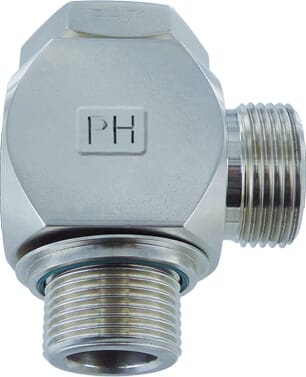 Coude Banjo 10L x 1/4" BSP WD SS · réf. RSWS10LR14WDSS