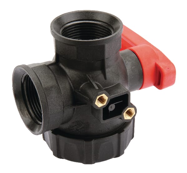 Vanne b.sp. 1 1/4" 3v. 1s.ten. vue 2