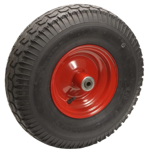 Roue 3.50x6 4PR ST11 Ø17x120 jante en acier · réf. W3506417120