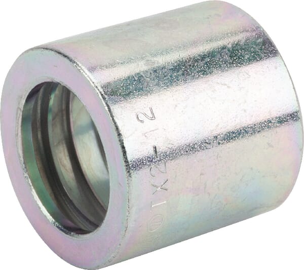 Jupe à sertir Ø38x36mm DN20 acier / zingué Alfagomma · réf. SFATX220