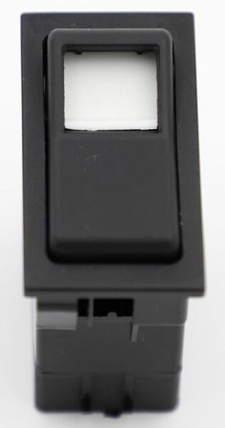 Interrupteur à bascule, I-0, marche-arrêt, 12/24V, 4 pôles, éclairage de localisation, avec ampoule — réf. SW10017KR