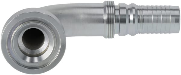 Raccord à sertir 4SH-DN25 bride Ø 54,0 mm 90° · réf. SFSCH252090G2