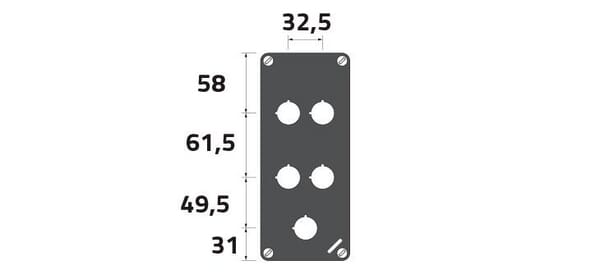 Boite à poussoirs aluminium vue 2