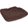 Seat cushion, brown cloth