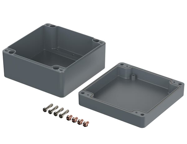 Boîtier en aluminium 180x180x1 vue 2