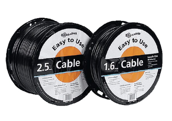 Câble électrique-terre 2,5 mm/100 m · réf. 021611GAL