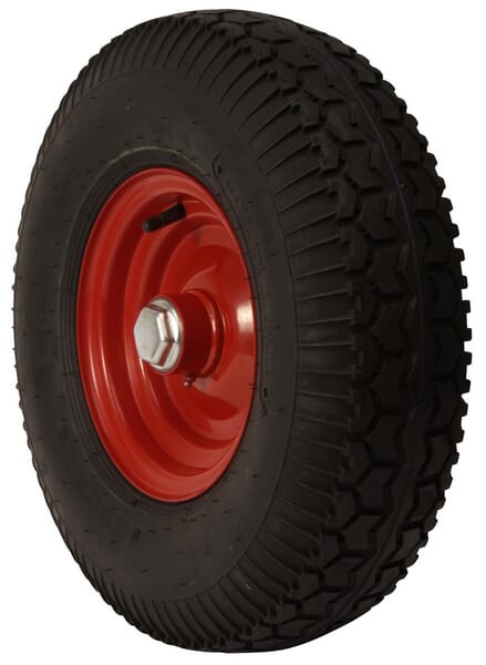 Roue 5.00x8 6PR ST15 Ø20/25x135 jante en acier · réf. W500862025135