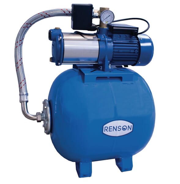 Groupe de surpression 50 litres - pompe multi cellulaire inox 1,1 kw — réf. 103286
