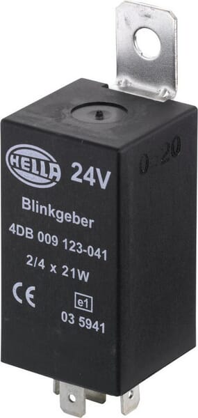 Relais clignotant 24V 4 pôles · réf. 4DB009123041