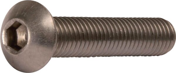 Vis tête bombée 6 pans creux BK M6x50 EdS-A2 — réf. ISO7380650RVS